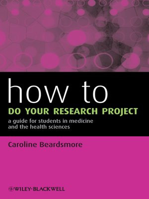 cover image of How to Do Your Research Project